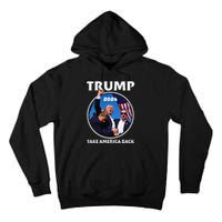 Donald Trump HeLl Never Stop Fighting To Save America Tall Hoodie