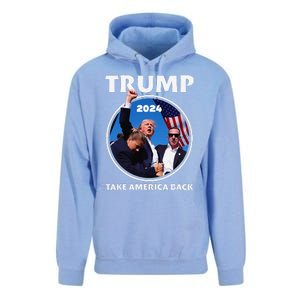 Donald Trump HeLl Never Stop Fighting To Save America Unisex Surf Hoodie