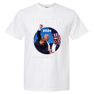 Donald Trump HeLl Never Stop Fighting To Save America Garment-Dyed Heavyweight T-Shirt