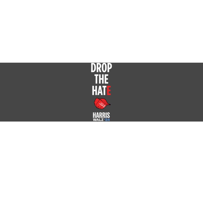 Drop The Hate No Maga Hat Vote Kamala Harris Tim Walz 24 Bumper Sticker