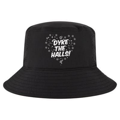 Dyke The Halls Lgbt Ugly Christmas Sweater Gift Holidays Cool Comfort Performance Bucket Hat