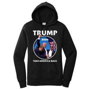 Donald Trump HeLl Never Stop Fighting To Save America Women's Pullover Hoodie