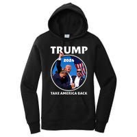 Donald Trump HeLl Never Stop Fighting To Save America Women's Pullover Hoodie