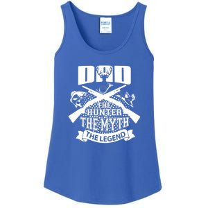 Dad The Hunter Myth The Legend Cute Gift Ladies Essential Tank