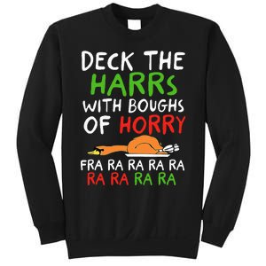 Deck The Harrs With Boughs Of Horry Fra Ra Ra Ra Goose Xmas Sweatshirt