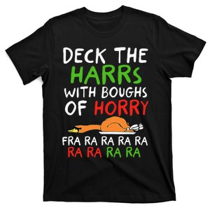 Deck The Harrs With Boughs Of Horry Fra Ra Ra Ra Goose Xmas T-Shirt