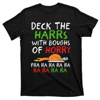 Deck The Harrs With Boughs Of Horry Fra Ra Ra Ra Goose Xmas T-Shirt