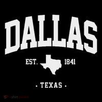 Dallas Texas Home State Gift Dallas Texas Tall T-Shirt