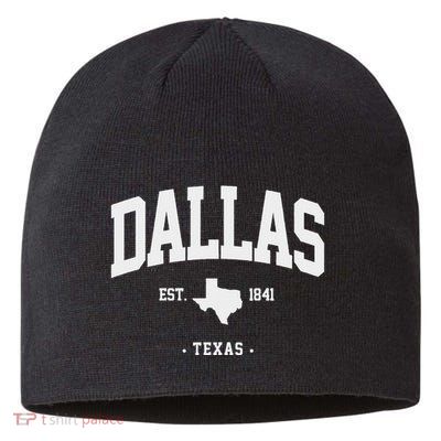 Dallas Texas Home State Gift Dallas Texas Sustainable Beanie