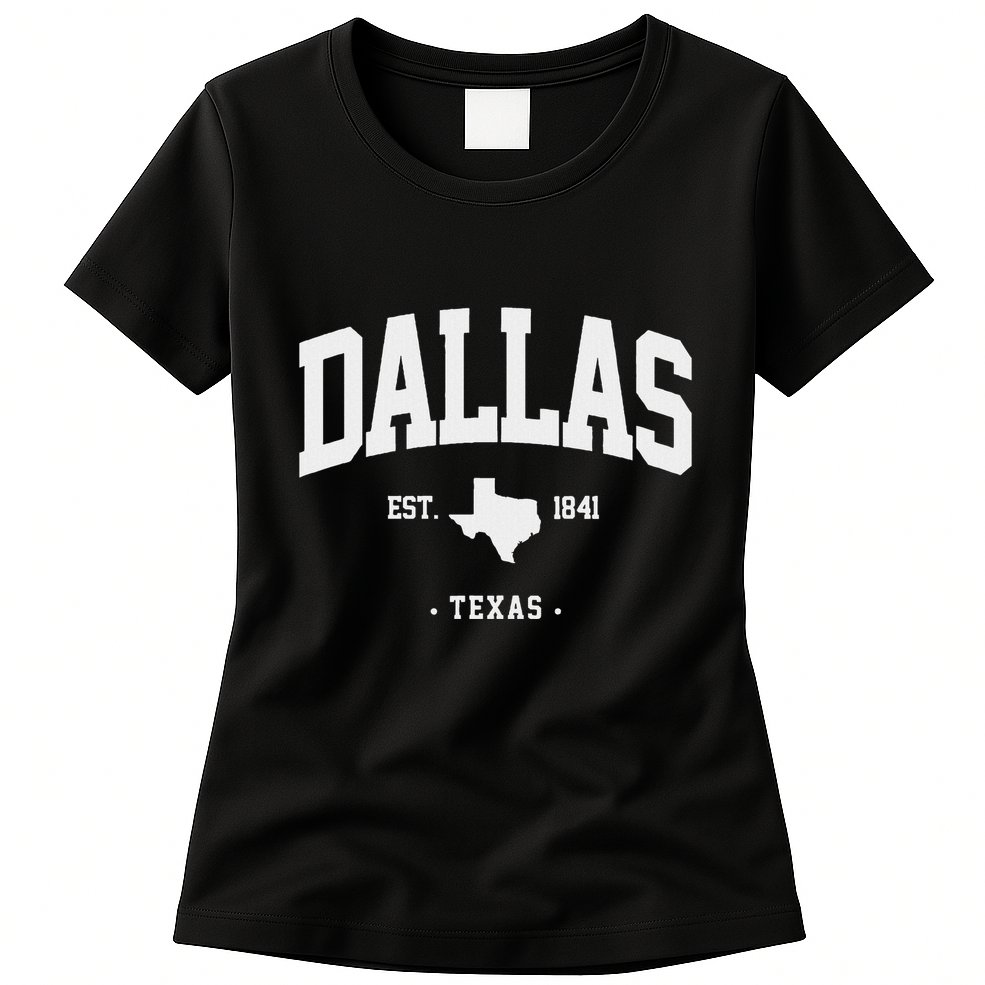 Dallas Texas Home State Gift Dallas Texas Womens T-Shirt