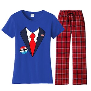 Donald Trump Halloween Costume Funny Women's Flannel Pajama Set