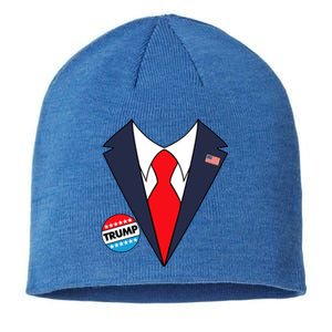 Donald Trump Halloween Costume Funny Sustainable Beanie