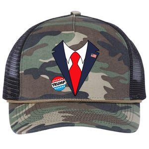 Donald Trump Halloween Costume Funny Retro Rope Trucker Hat Cap