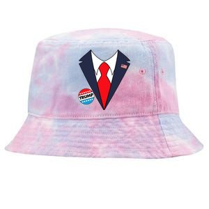 Donald Trump Halloween Costume Funny Tie-Dyed Bucket Hat