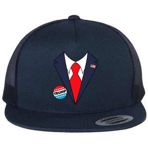 Donald Trump Halloween Costume Funny Flat Bill Trucker Hat