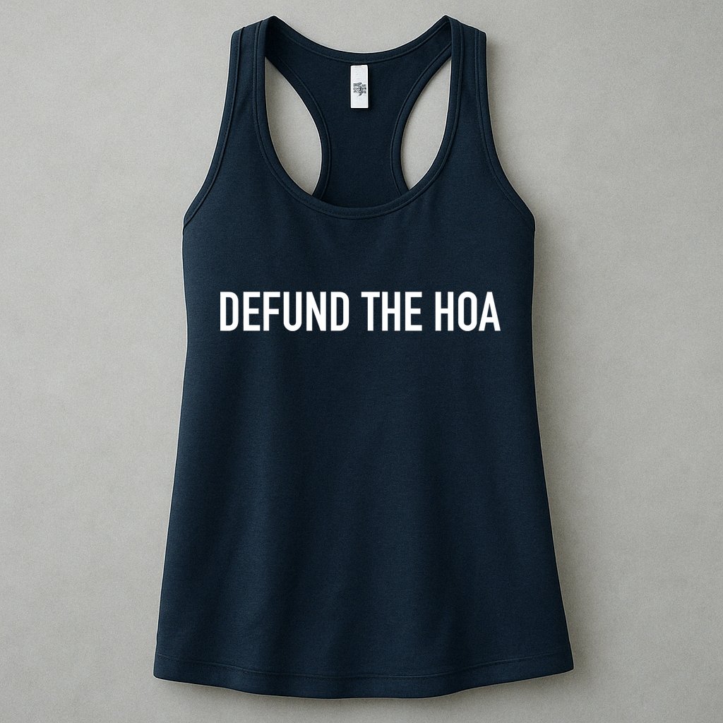 Defund The HOA Womens Tank Top