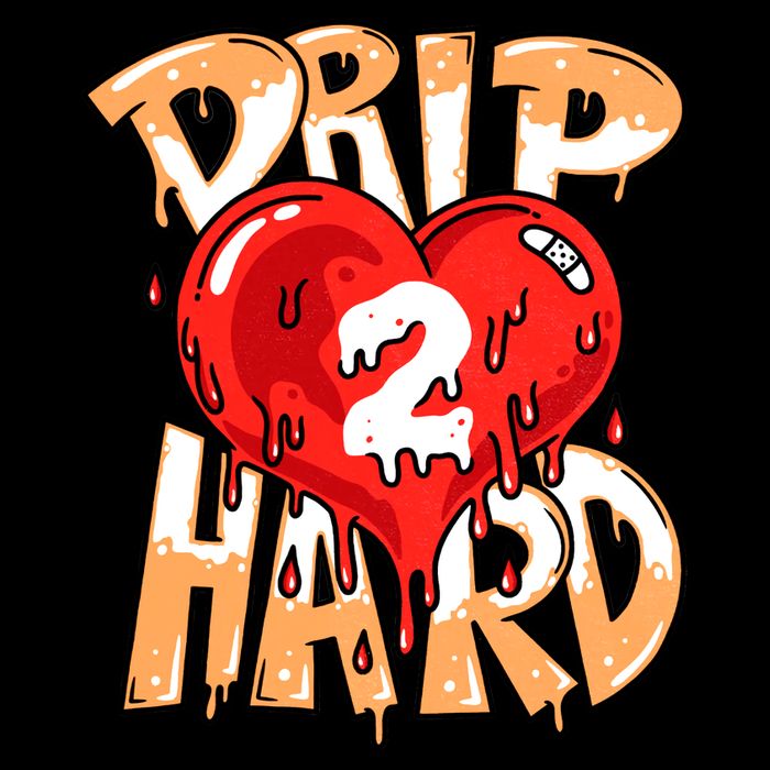 Drip Too Hard Heart Dripping Cool Swag Team Matching Sneaker Gift Idea 16 in Basic Backpack