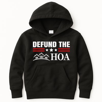 DEFUND THE HOA Homeowners Association Kids Hoodie