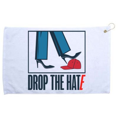 Drop The Hate Grommeted Golf Towel