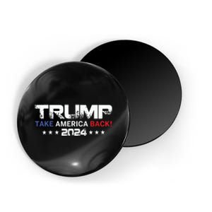 Donald Trump Hell Never Stop Fighting To Save America Magnet