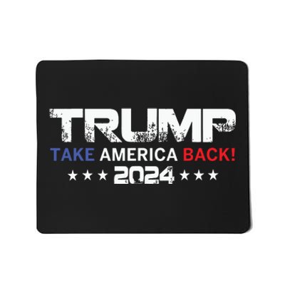 Donald Trump Hell Never Stop Fighting To Save America Mousepad