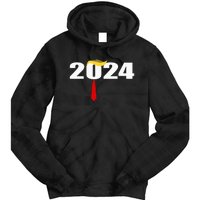 Donald Trump Hair Tie Donald Trump 2024 President Tie Dye Hoodie