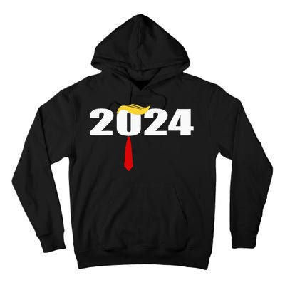 Donald Trump Hair Tie Donald Trump 2024 President Tall Hoodie