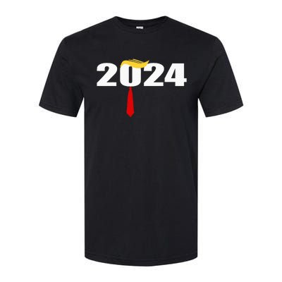 Donald Trump Hair Tie Donald Trump 2024 President Softstyle CVC T-Shirt