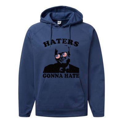 Donald Trump | Haters Gonna Hate Performance Fleece Hoodie