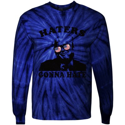 Donald Trump | Haters Gonna Hate Tie-Dye Long Sleeve Shirt