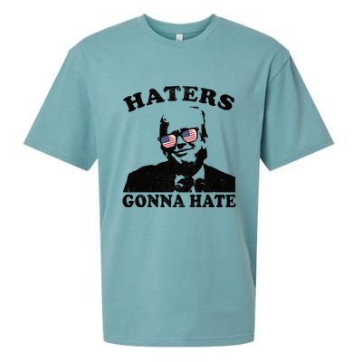 Donald Trump | Haters Gonna Hate Sueded Cloud Jersey T-Shirt