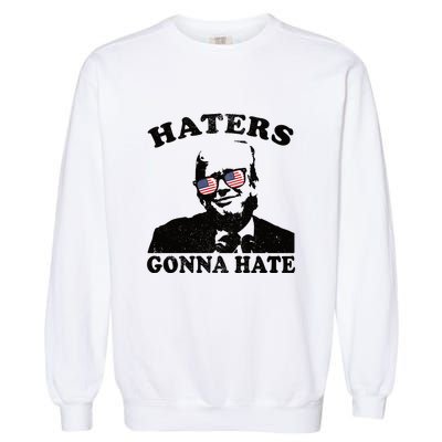 Donald Trump | Haters Gonna Hate Garment-Dyed Sweatshirt