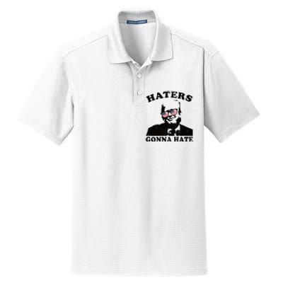 Donald Trump | Haters Gonna Hate Dry Zone Grid Polo