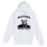 Donald Trump | Haters Gonna Hate Premium Pullover Hoodie