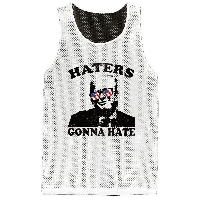 Donald Trump | Haters Gonna Hate Mesh Reversible Basketball Jersey Tank