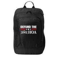 DEFUND THE HOA Homeowners Association City Backpack