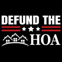 DEFUND THE HOA Homeowners Association City Backpack