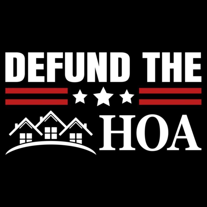 DEFUND THE HOA Homeowners Association Toddler Sweatshirt