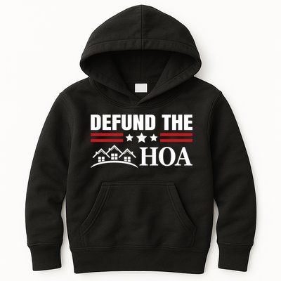 DEFUND THE HOA Homeowners Association Kids Hoodie