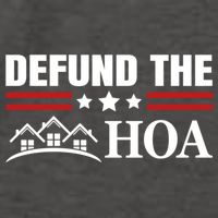 DEFUND THE HOA Homeowners Association Vector Backpack