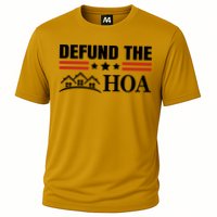 DEFUND THE HOA Homeowners Association Cooling Performance Crew T-Shirt