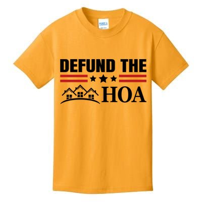 DEFUND THE HOA Homeowners Association Kids T-Shirt