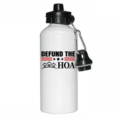 DEFUND THE HOA Homeowners Association Aluminum Water Bottle