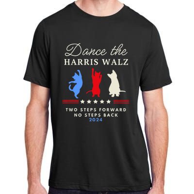 Dance The Harris Walz Cat Lady Harris Walz 2024 Election Adult ChromaSoft Performance T-Shirt