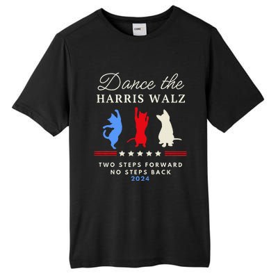 Dance The Harris Walz Cat Lady Harris Walz 2024 Election Tall Fusion ChromaSoft Performance T-Shirt