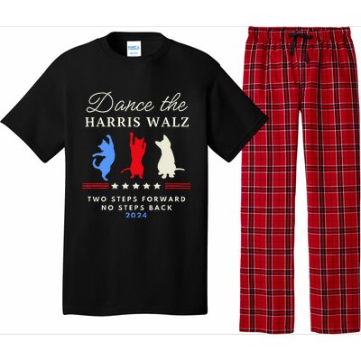 Dance The Harris Walz Cat Lady Harris Walz 2024 Election Pajama Set