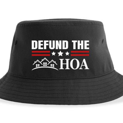 DEFUND THE HOA Homeowners Association Sustainable Bucket Hat