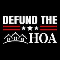 DEFUND THE HOA Homeowners Association Cooling Performance Long Sleeve Crew