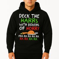 Deck The Harrs With Boughs Of Horry Fra Ra Ra Ra Goose Xmas Hoodie