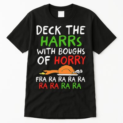 Deck The Harrs With Boughs Of Horry Fra Ra Ra Ra Goose Xmas Tall T-Shirt